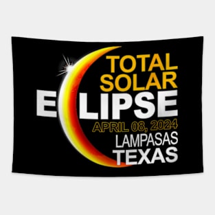 Wos Lampasas Texas Total Solar Eclipse April 8 2024 Tapestry