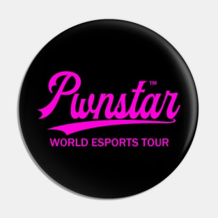 Pwnstar™ Hot Pink World Esports Tour Baseball Swash 3 Pin