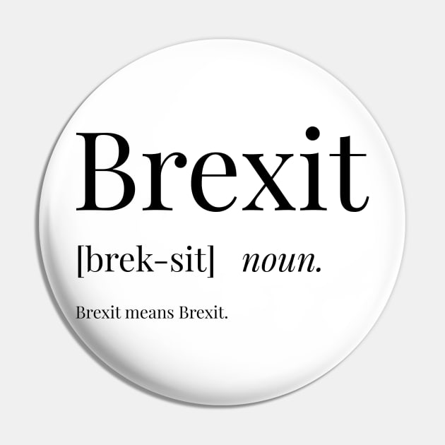 Brexit pin sale