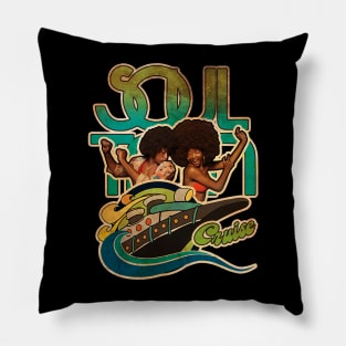 VINTAGE SOUL TRAIN CRUISE DANCE Pillow