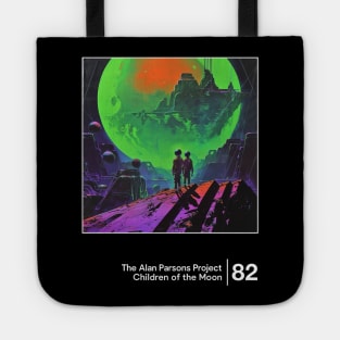 Children of the Moon - Minimalist Graphic Artwork Design Tote