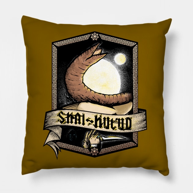 Shai-Hulud day Pillow by LivMat