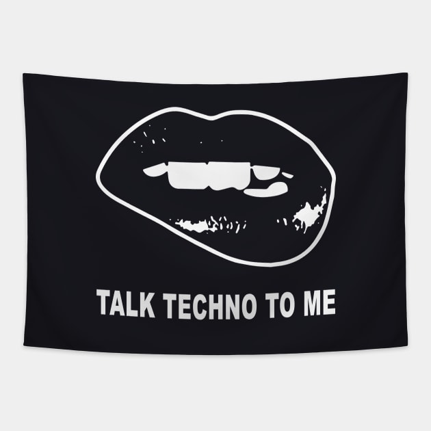 Takl Techno To Me Wife T Shirts Tapestry by dieukieu81