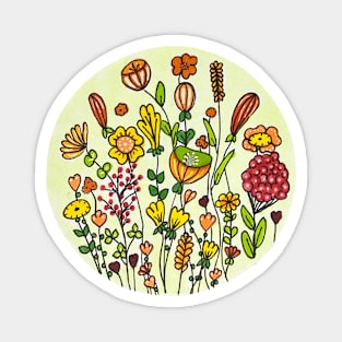 Fabulous flowers Magnet