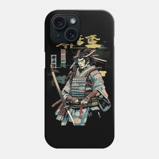 ukiyoe illustration Phone Case