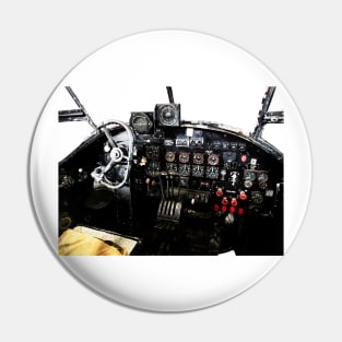 RAF World War 2 AVRO Lancaster cockpit Pin