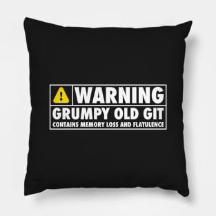 Grumpy Old Git Pillow