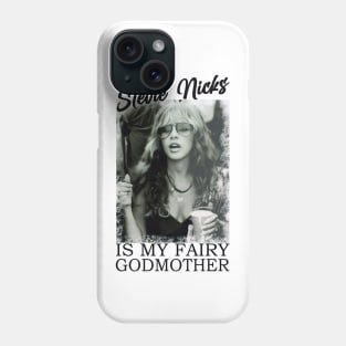 Stevie Nicks Black and White Phone Case