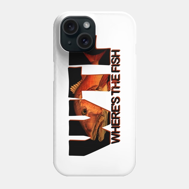 WTF Phone Case by Art by Paul