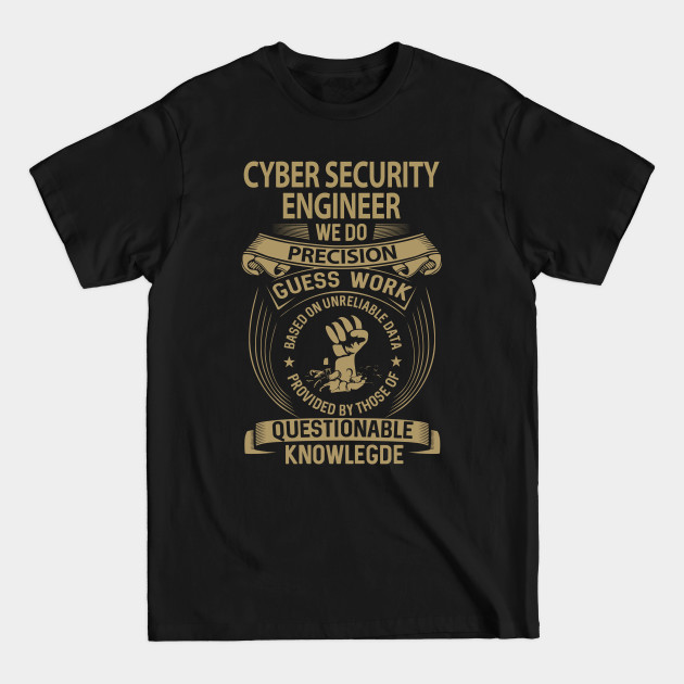 Disover Cyber Security Engineer T Shirt - MultiTasking Certified Job Gift Item Tee - Cyber Security Engineer - T-Shirt