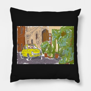 Italian landscape Pillow