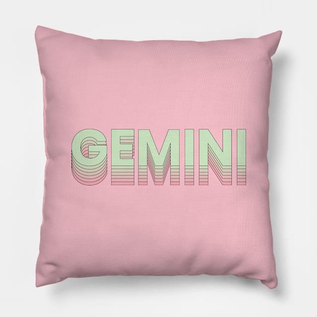 Gemini Pillow by gnomeapple