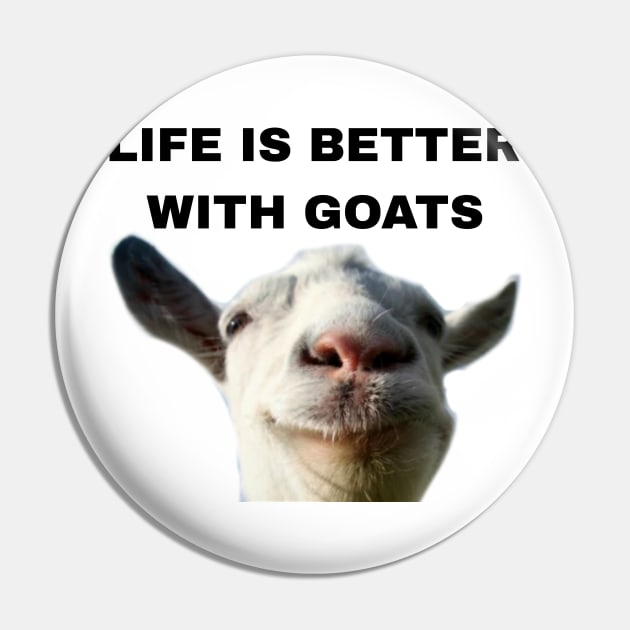 Life is better with Goats - Goat Simulator Funny #2 Pin by Trendy-Now