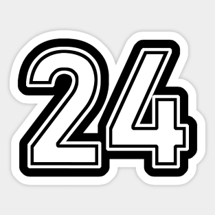 Number 24: ilustrações stock 258269465