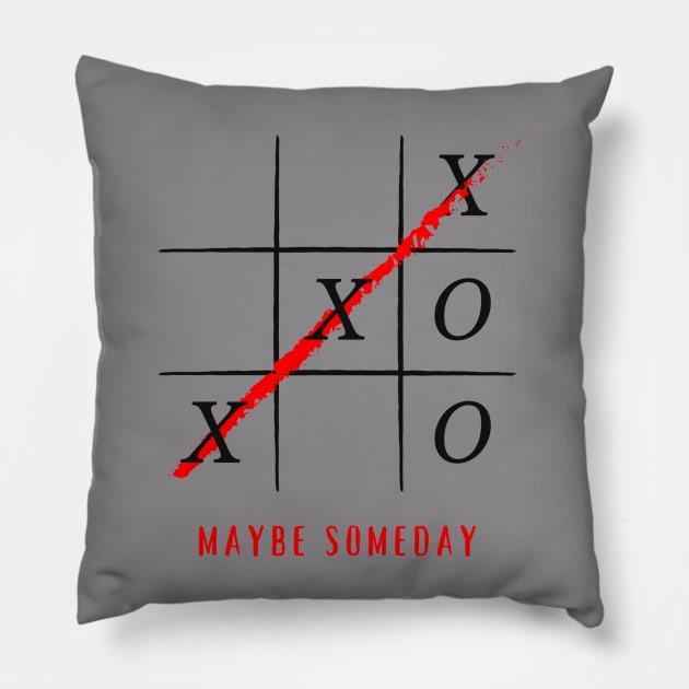 Tic Tac Toe Pillow by AISE KEOUB