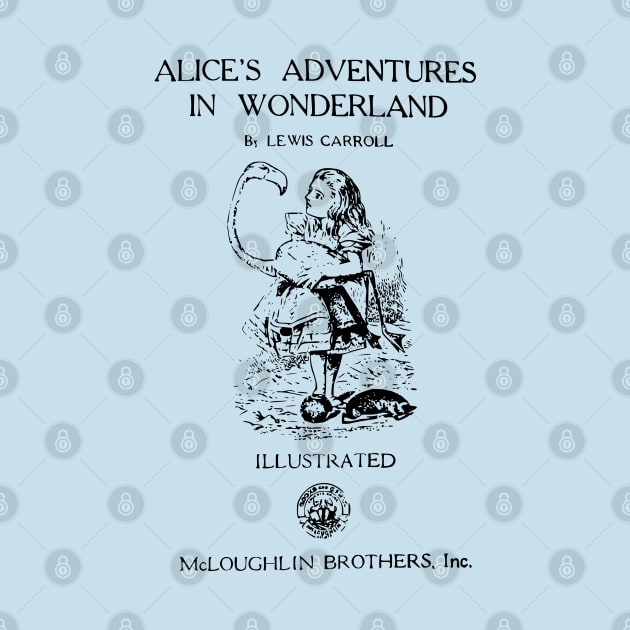 Alice in wonderland book cover by bumblethebee