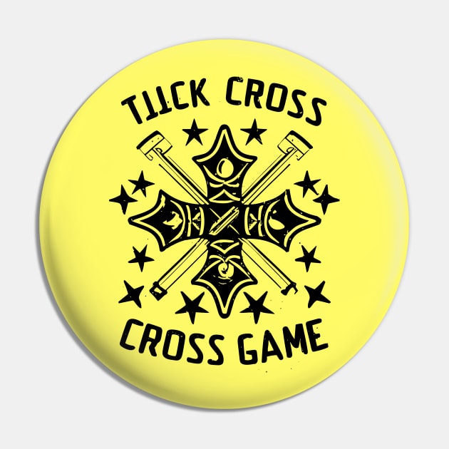 Compass and Tick Cross: Finding Order Out of Chaos Pin by A Floral Letter Capital letter A | Monogram, Sticker