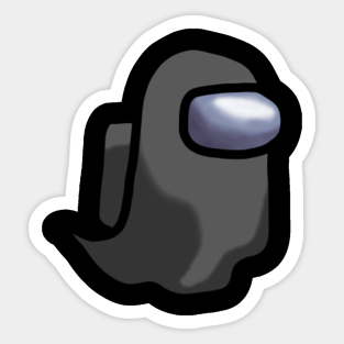 Among Us Ghost Stickers Teepublic Au