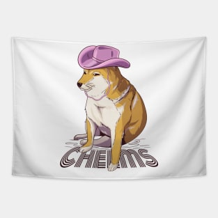 meme cheems Tapestry