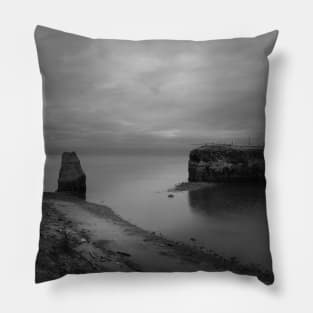 Light on Pokeshaw Rock, New Brunswick Canada V4 Pillow