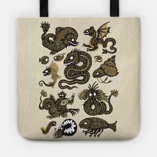 Sea Monsters assorted 2 Tote