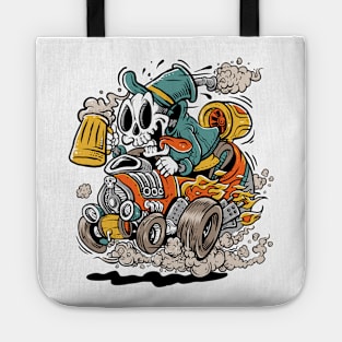 Skull Go Rider Beer Tote