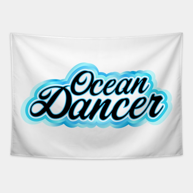 Ocean Dancer Tapestry by Jokertoons