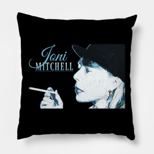 Joni mitchell | Illustration Pillow