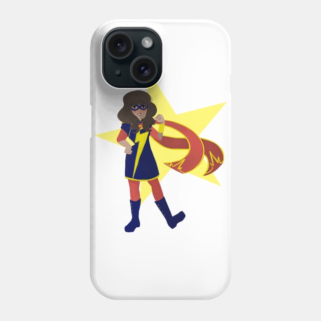Ms. Marvel Phone Case by shelbywolf