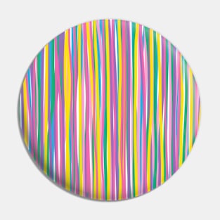 Summer Day Stripes Pin