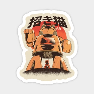 Cat Mecha Robot Magnet