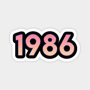 1986 Magnet