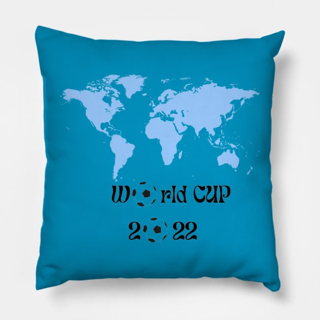 World cup Pillow by houdasagna