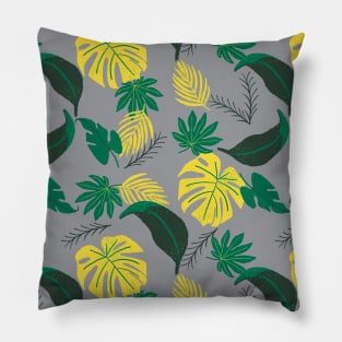 Tropical leaves design Pillow