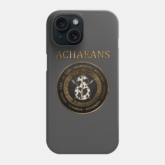 Bronze Age Warfare - Greek Heroes of the Trojan War Phone Case by AgemaApparel