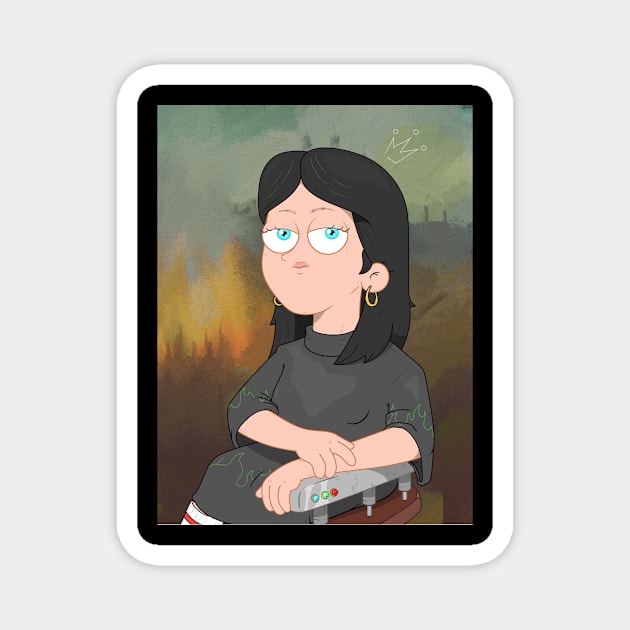 Mona Magnet by rorizzi