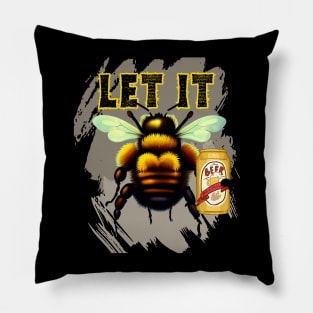 Let It (Bee) Pillow