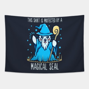 Protected by a Magical Seal Tapestry