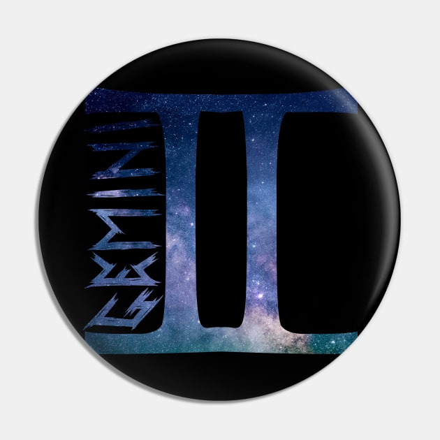 Gemini Galaxy Pin by GorsskyVlogs