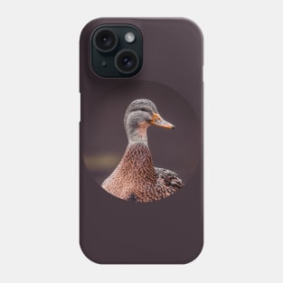 Miss Mallard Duck Photograph Phone Case