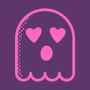 Valentine's ghost! Pink T-Shirt