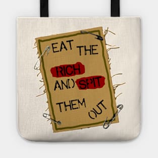 Eat the Rich and Spit Them Out Tote