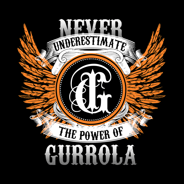 Gurrola Name Shirt Never Underestimate The Power Of Gurrola by Nikkyta