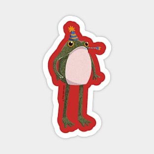 Party Frogson` Magnet