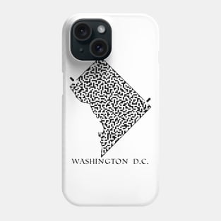 Washington DC Maze Phone Case