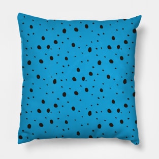 Abstract spotted acrylic background Pillow