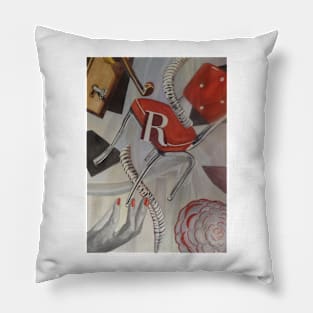 R for red Pillow