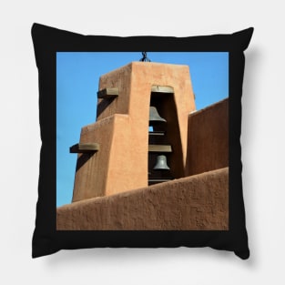 Taos New Mexico church architecture Pillow