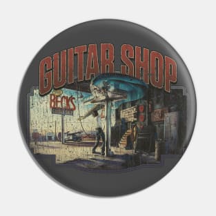 Beck's Guitar Shop 1989 Pin