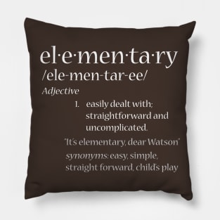 Sherlock Pillow